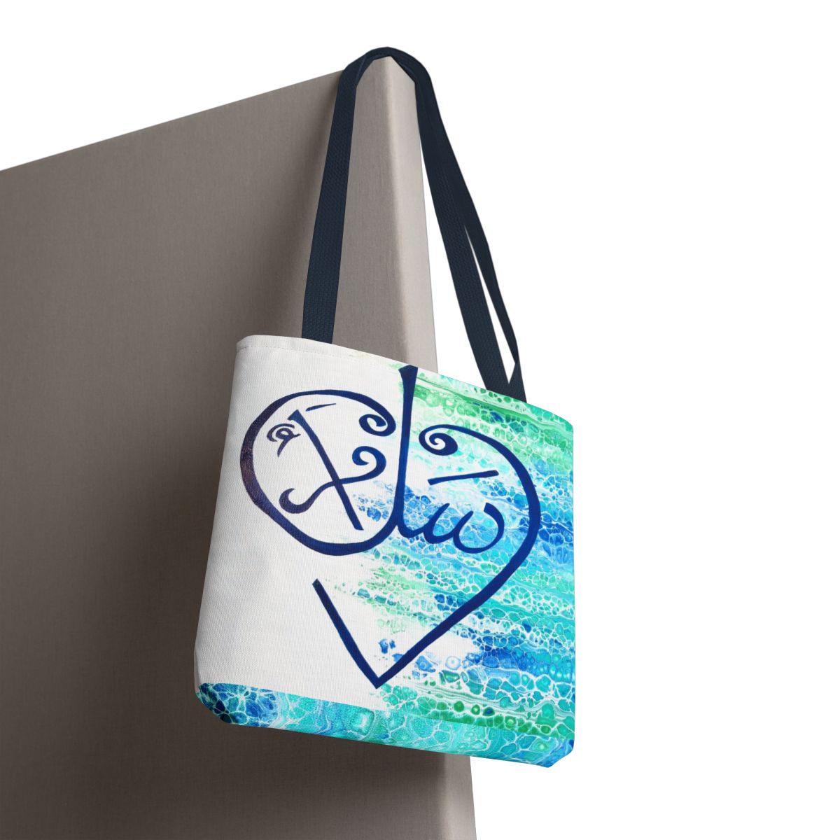 Blue Salaam Tote Bag