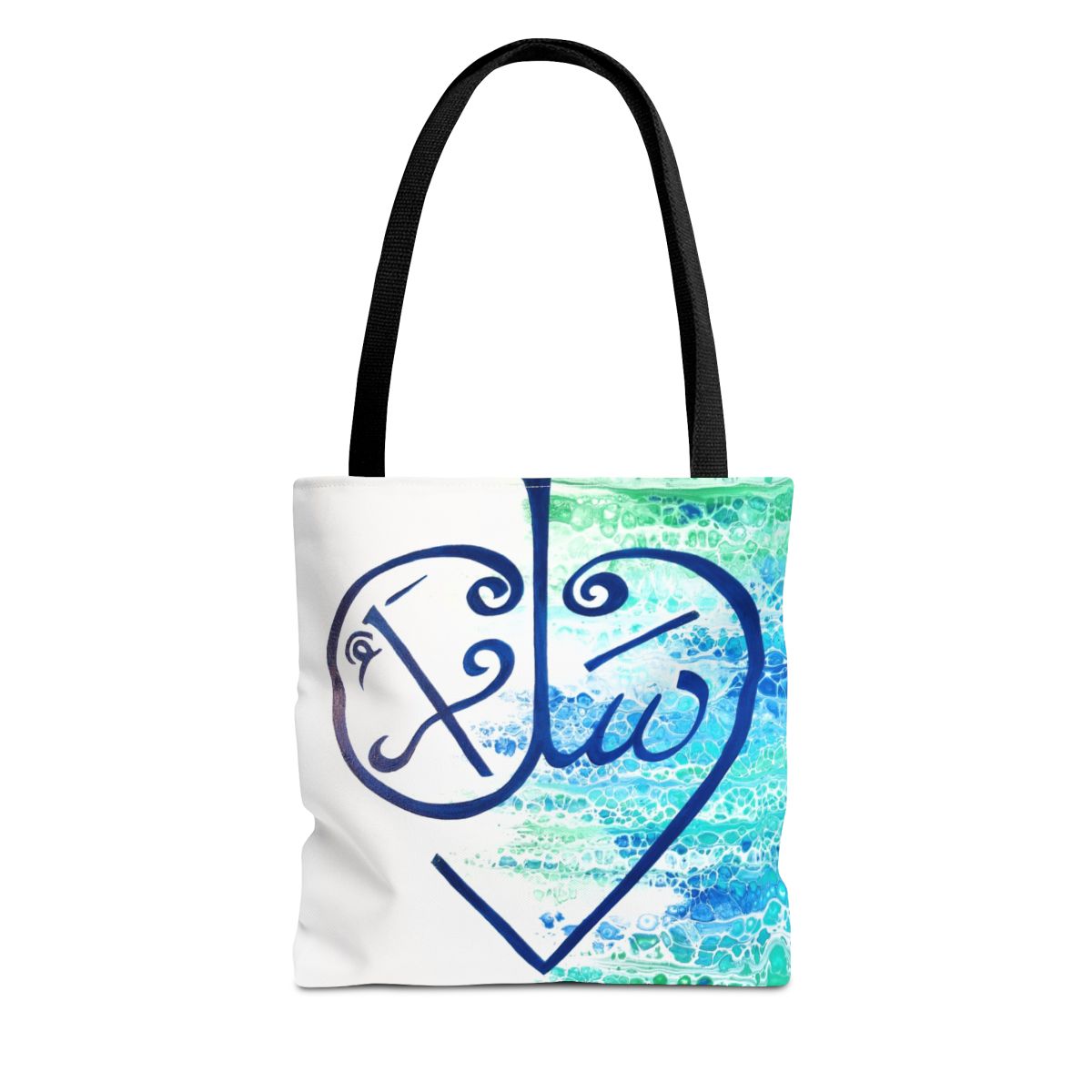 Blue Salaam Tote Bag